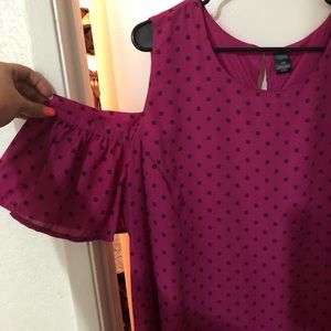 Beautiful, bright, flowy dress.